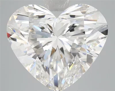 6.50ct F VS2 Rare Carat Ideal Cut Heart Lab Grown Diamond
