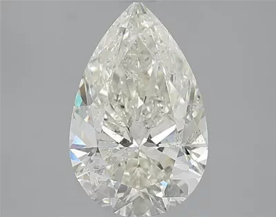 2.53ct J SI2 Rare Carat Ideal Cut Pear Diamond