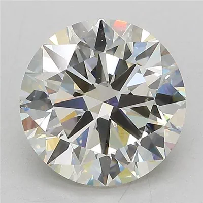 3.00ct J VS1 Excellent Cut Round Lab Grown Diamond
