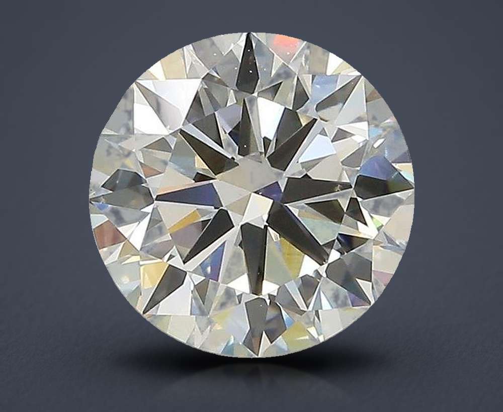 3.00ct J VS1 Excellent Cut Round Lab Grown Diamond
