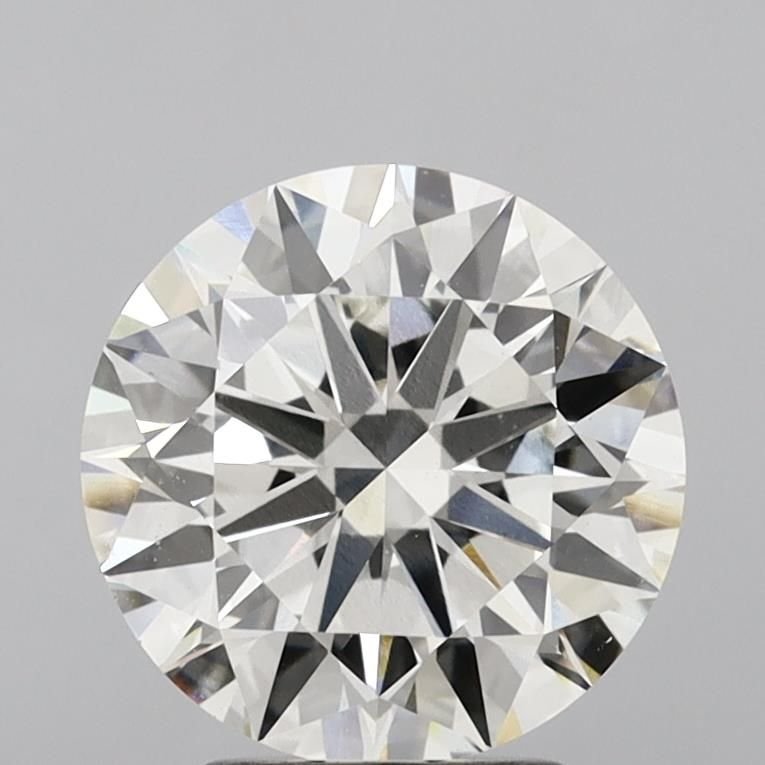 3.32ct H VVS2 Rare Carat Ideal Cut Round Lab Grown Diamond