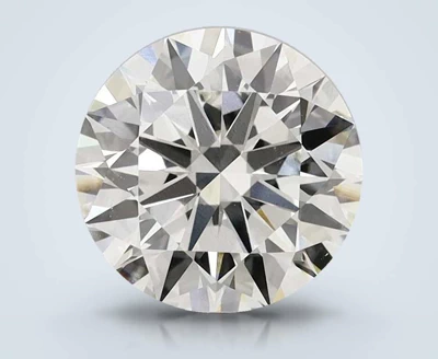 3.32ct H VVS2 Rare Carat Ideal Cut Round Lab Grown Diamond