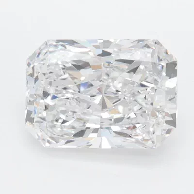 2.10ct D VVS1 Rare Carat Ideal Cut Radiant Lab Grown Diamond