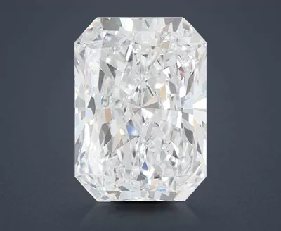 2.10ct D VVS1 Rare Carat Ideal Cut Radiant Lab Grown Diamond