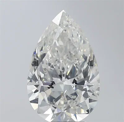 4.01ct I SI2 Excellent Cut Pear Diamond