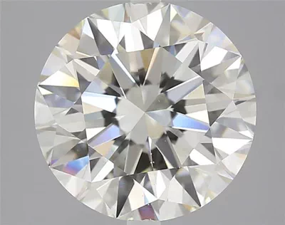 3.01ct I VS2 Rare Carat Ideal Cut Round Diamond