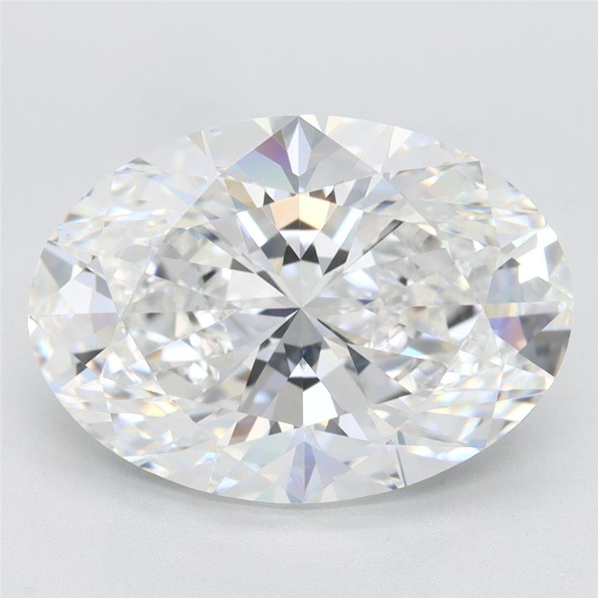 4.15ct E VVS1 Very Good Cut Oval Lab Grown Diamond