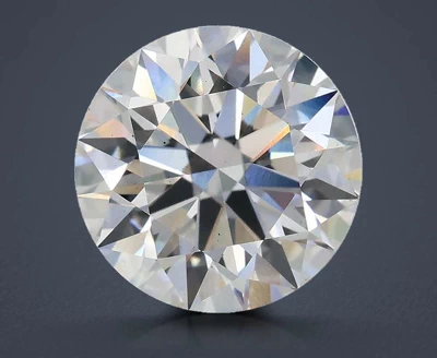 3.55ct E VS2 Excellent Cut Round Lab Grown Diamond