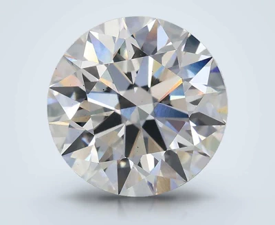 3.55ct E VS2 Excellent Cut Round Lab Grown Diamond