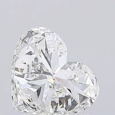 1.41ct F VS2 Good Cut Heart Lab Grown Diamond