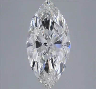 5.93ct F VS2 Rare Carat Ideal Cut Marquise Lab Grown Diamond