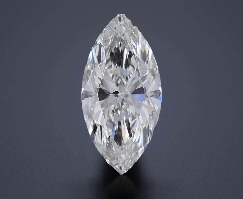 5.93ct F VS2 Rare Carat Ideal Cut Marquise Lab Grown Diamond