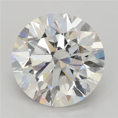 4.81ct D VVS2 Rare Carat Ideal Cut Round Lab Grown Diamond