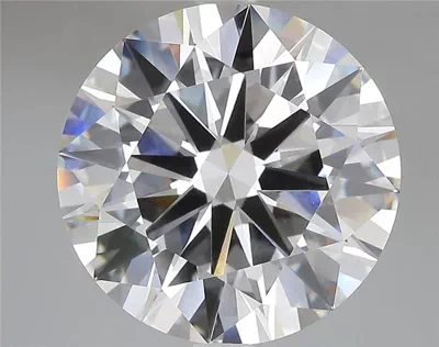 8.05ct E VVS1 Rare Carat Ideal Cut Round Lab Grown Diamond