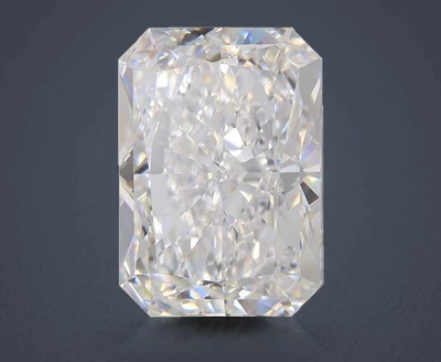 15.50ct E VS1 Rare Carat Ideal Cut Radiant Lab Grown Diamond
