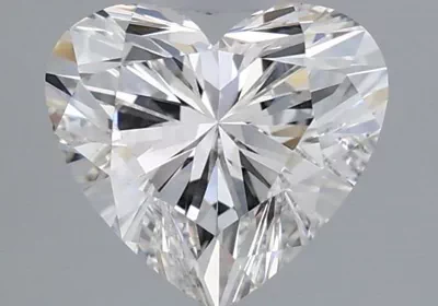 1.40ct F VS1 Rare Carat Ideal Cut Heart Lab Grown Diamond