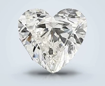 0.91ct H SI1 Rare Carat Ideal Cut Heart Diamond