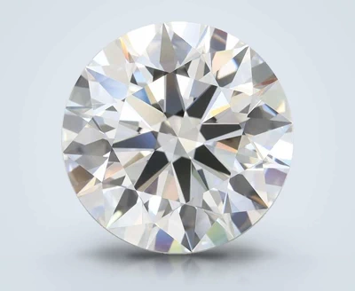 5.10ct F IF Rare Carat Ideal Cut Round Lab Grown Diamond