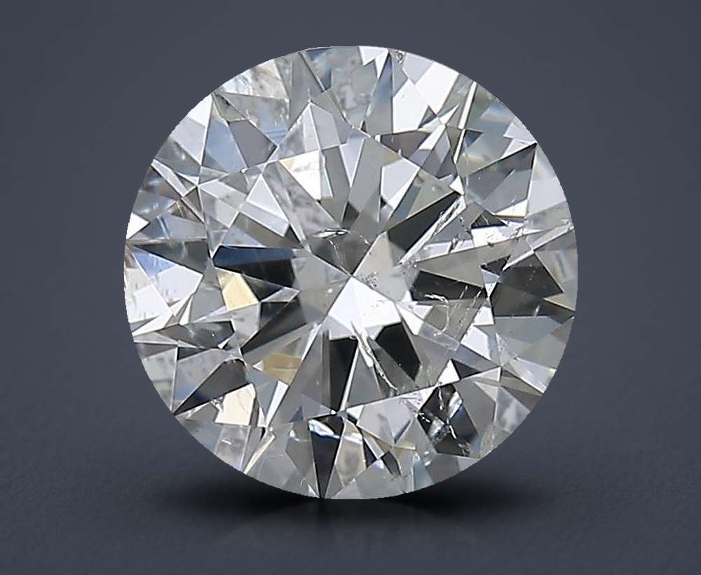 2.50ct G SI2 Rare Carat Ideal Cut Round Diamond