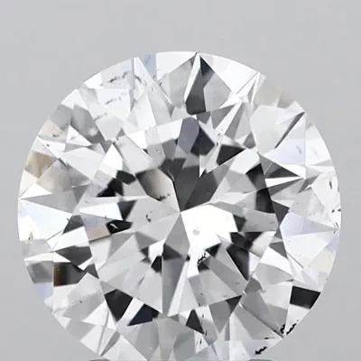 2.50ct D SI1 Excellent Cut Round Diamond