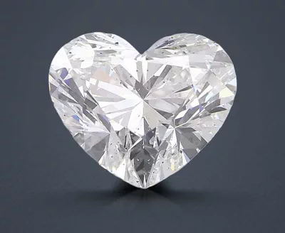 10.99ct F SI1 Rare Carat Ideal Cut Heart Lab Grown Diamond