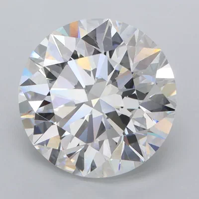 3.65ct E FL Rare Carat Ideal Cut Round Lab Grown Diamond