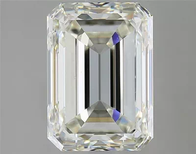 4.01ct J VS2 Excellent Cut Emerald Diamond