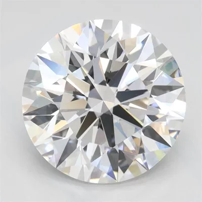 2.45ct D IF Rare Carat Ideal Cut Round Lab Grown Diamond