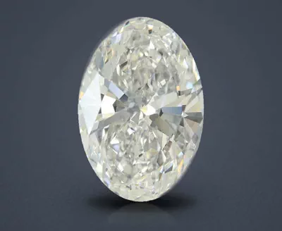 13.00ct F VVS2 Very Good Cut Oval Lab Grown Diamond