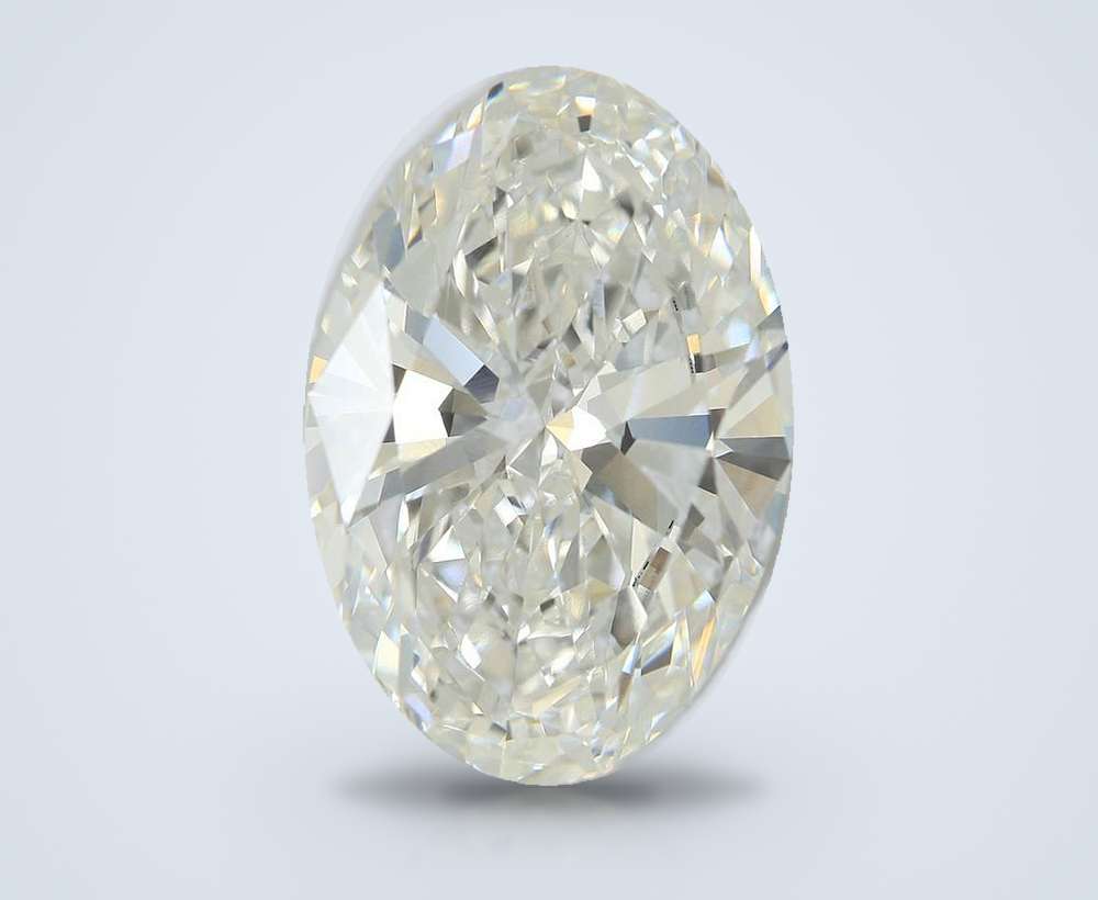 13.00ct F VVS2 Very Good Cut Oval Lab Grown Diamond