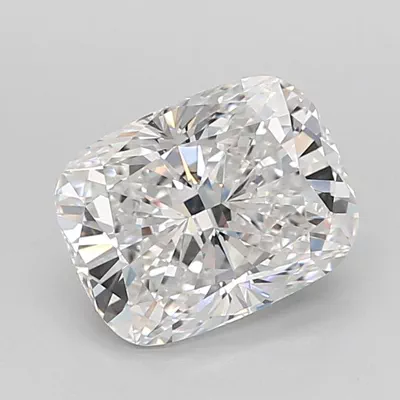 3.03ct D VVS2 Rare Carat Ideal Cut Cushion Lab Grown Diamond