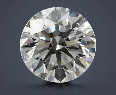 6.37ct E SI1 Rare Carat Ideal Cut Round Diamond