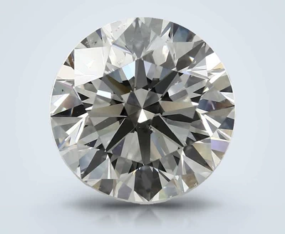 6.37ct E SI1 Rare Carat Ideal Cut Round Diamond