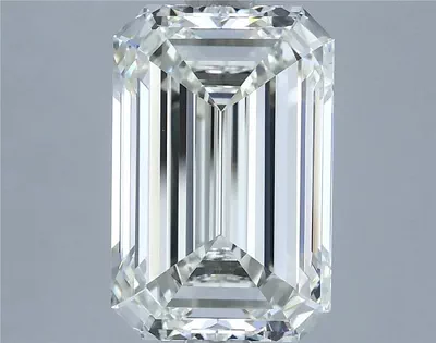 4.02ct J VVS1 Rare Carat Ideal Cut Emerald Diamond