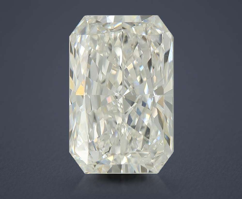4.76ct F VVS2 Rare Carat Ideal Cut Radiant Lab Grown Diamond