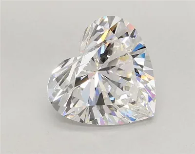 4.07ct E VVS2 Rare Carat Ideal Cut Heart Lab Grown Diamond