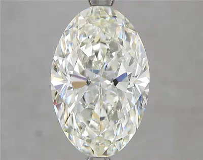 4.03ct J SI1 Rare Carat Ideal Cut Oval Diamond