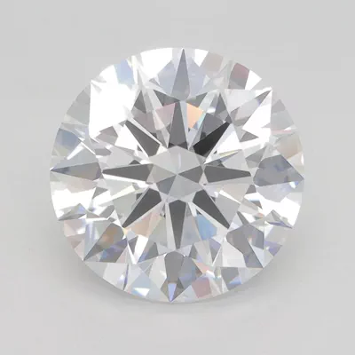 4.33ct F VVS1 Rare Carat Ideal Cut Round Lab Grown Diamond