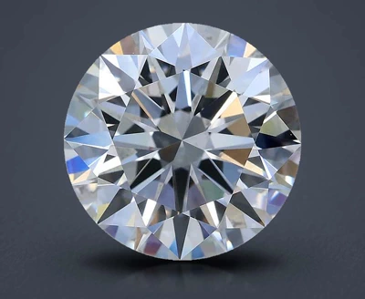 2.79ct F VVS2 Rare Carat Ideal Cut Round Lab Grown Diamond