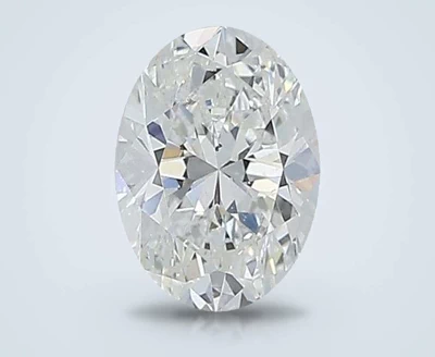 0.54ct H VS2 Very Good Cut Oval Diamond