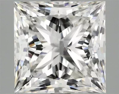 5.08ct G VS1 Rare Carat Ideal Cut Princess Lab Grown Diamond