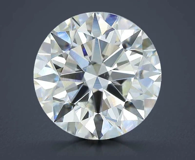 3.80ct I VS2 Rare Carat Ideal Cut Round Diamond