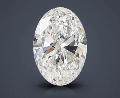 10.04ct F VVS2 Rare Carat Ideal Cut Oval Lab Grown Diamond