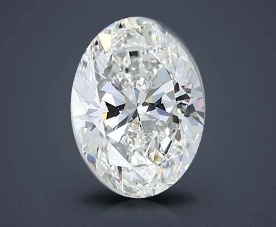 3.51ct I SI1 Rare Carat Ideal Cut Oval Diamond