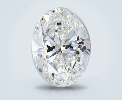 3.51ct I SI1 Rare Carat Ideal Cut Oval Diamond