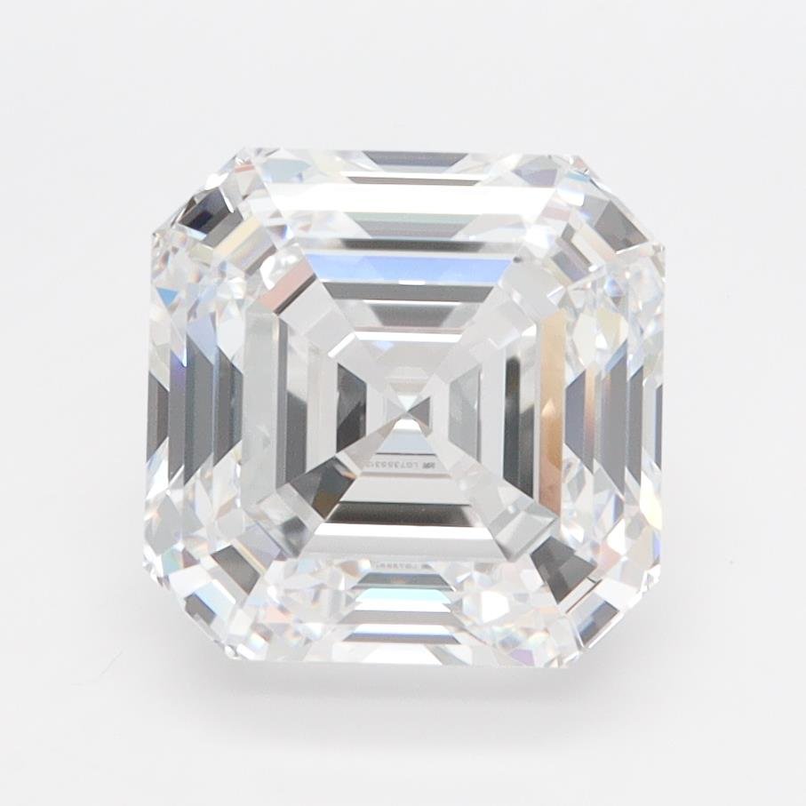 3.04ct D VVS2 Rare Carat Ideal Cut Asscher Lab Grown Diamond