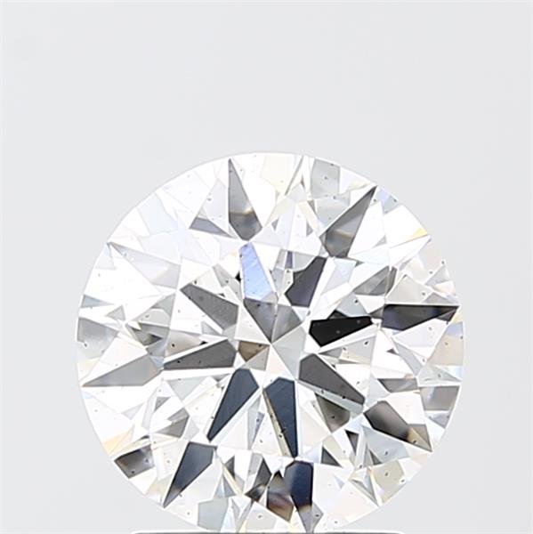 2.09ct E SI1 Rare Carat Ideal Cut Round Lab Grown Diamond