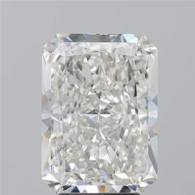 4.51ct I SI1 Rare Carat Ideal Cut Radiant Diamond