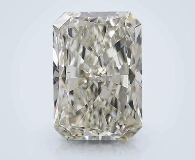 4.50ct K SI1 Rare Carat Ideal Cut Radiant Diamond