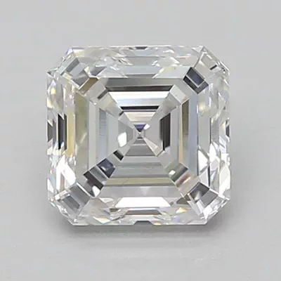 1.54ct D VVS2 Very Good Cut Asscher Lab Grown Diamond